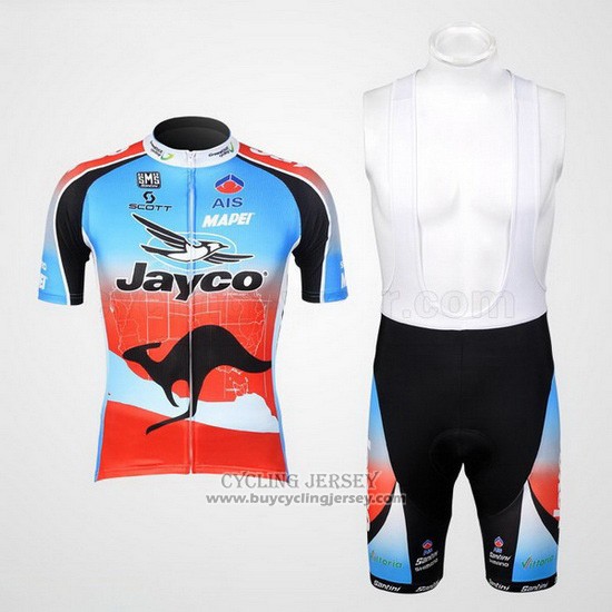 Jayco Sky Blue And Red Jerseys | buycyclingjersey.com